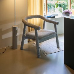 H�bsch Ouli Loungestol Lysegr� Melange
