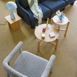 H�bsch Ouli Loungestol Lysegr� Melange