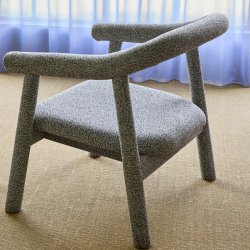 H�bsch Ouli Loungestol Lysegr� Melange