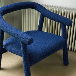 H�bsch Ouli Loungestol M�rkebl�