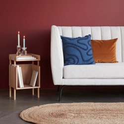 Hbsch Tppe i Jute Sage - Ovalt