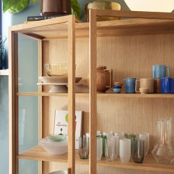 Hbsch Panorama Vitrineskab Natur - Small