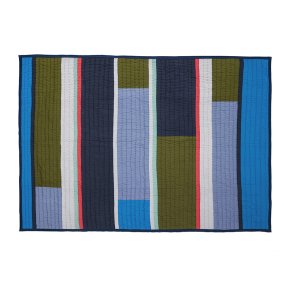 Hbsch Pavilion Plaid Block Bl/Flerfarvet