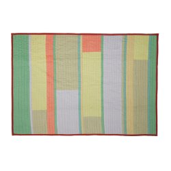 Hbsch Pavilion Plaid Block Coral/Flerfarvet