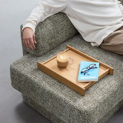 H�bsch Paza Sofa Lysegr�n