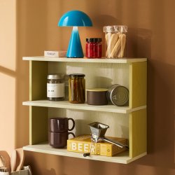 H&uuml;bsch Pep Reol Gul/Gr