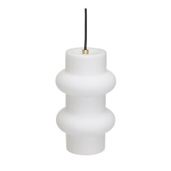 H�bsch Pilule Pendel Dobbel Mat Hvid