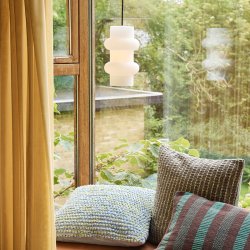 H�bsch Pilule Pendel Dobbel Mat Hvid