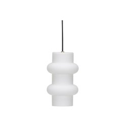 H�bsch Pilule Pendel Dobbel Mat Hvid