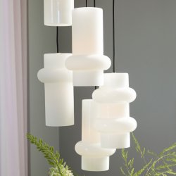 H�bsch Pilule Pendel Down Blank Hvid