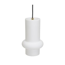 H�bsch Pilule Pendel Down Mat Hvid