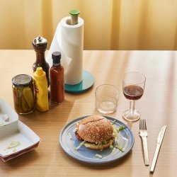 H&uuml;bsch Play Kkkenrulleholder Bl/Gr/Grn