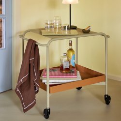 Hbsch Push Rullebord Sand/Brun