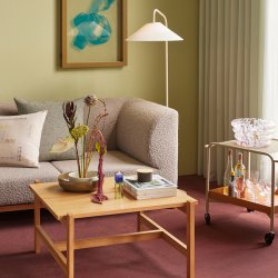 Hbsch Push Rullebord Sand/Brun