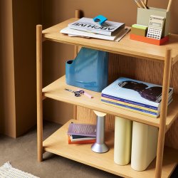 H&uuml;bsch Redux Skrivebordsordner St af 3 Off-white/Light Yellow/Petrol