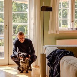 H�bsch Reflector Gulvlampe Brun