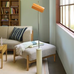 H�bsch Reflector Gulvlampe Orange