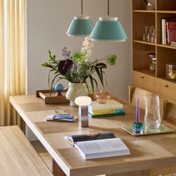 H�bsch Remi Pendel Bl�/Beige