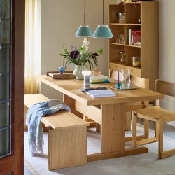 H�bsch Remi Pendel Bl�/Beige