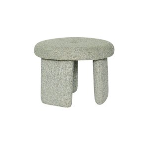 Hübsch Rocco Puf Lysegrn