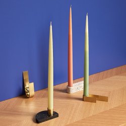 H&uuml;bsch Roll Candlestick Lysestage