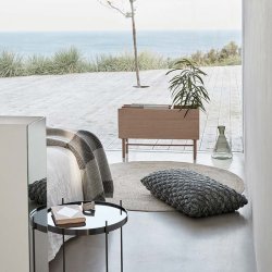 Hbsch Jute Gulvtppe Sage - Rund - Natur