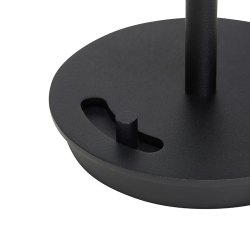 H&uuml;bsch Salon Bordlampe Sort