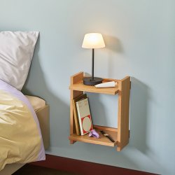 H&uuml;bsch Salon Bordlampe Sort