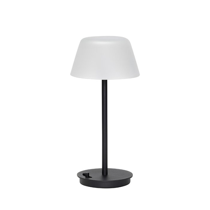 Hbsch Salon Bordlampe Sort