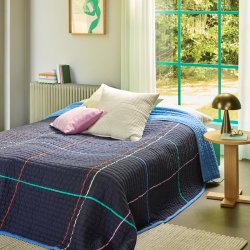 H�bsch Sen Senget�ppe M�rkebl�