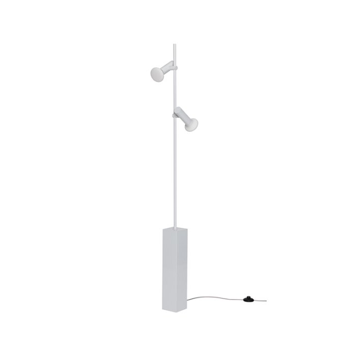 H�bsch Set Gulvlampe Lysegr�