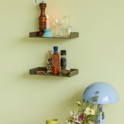 H�bsch Sheets Hylde M�rkegr�n