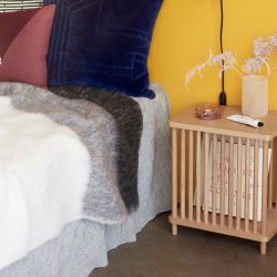 H&uuml;bsch Firkantet Sidebord - Eg