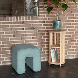 Hbsch Folk Rundt Sidebord - Eg