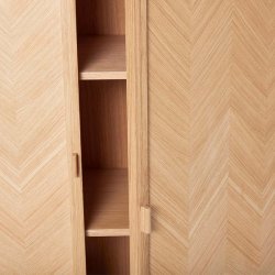 Hbsch Skab Herringbone - Sildeben - Eg