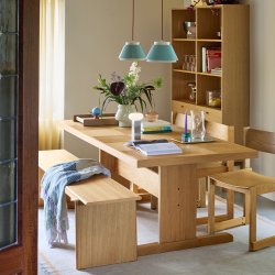 H�bsch Skak Spisebord Natur