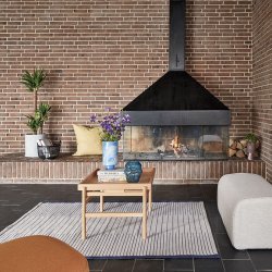 Hbsch Cube Sofabord - Firkantet - Eg