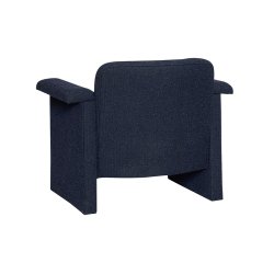 H�bsch Softy Loungestol m/ Skammel M�rkebl�