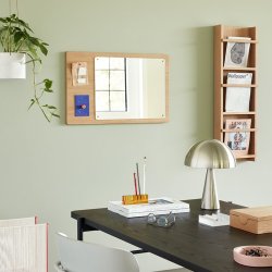 Hbsch Split Spejl m. Opslagstavle - Eg