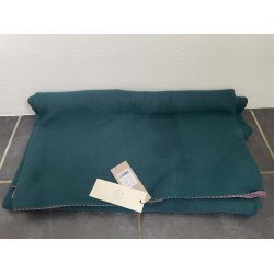 H�bsch Plaid - 130x200cm - Petroleumsbl�/Bordeaux - 2-SORTERING