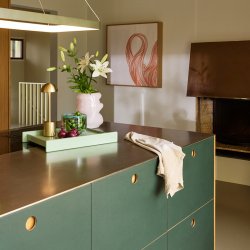 H�bsch Taten Transportabel Lampe Messingfarve