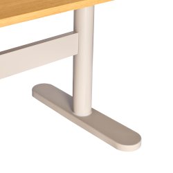 H�bsch Tona bord L190cm Gr�/Natur