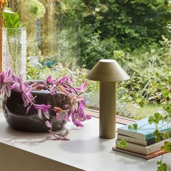 H�bsch Tower Bordlampe M�rkegr�n