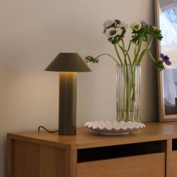 H�bsch Tower Bordlampe M�rkegr�n