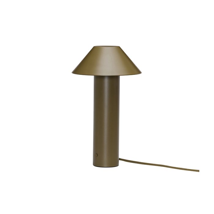 H�bsch Tower Bordlampe M�rkegr�n