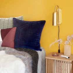 H&uuml;bsch Zenith Vglampe - Messing