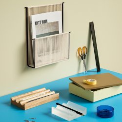 H&uuml;bsch Wave Skrivebordsordner - Natur