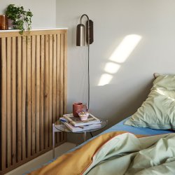 Hbsch Zenith Vglampe - Bruneret Messing