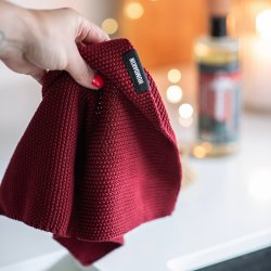 Humdakin Strikket Klud Rosewood