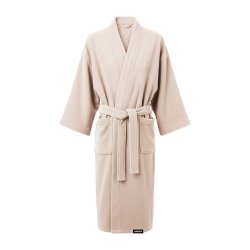 Humdakin Cotton-Terry Weave-Knit Badek�be Light Stone